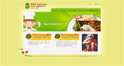 Desktop Screenshot of iyercaterers.com